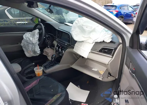 2019 Hyundai Elantra Sel из США, поврежденный, VIN 5NPD84LF6KH437332